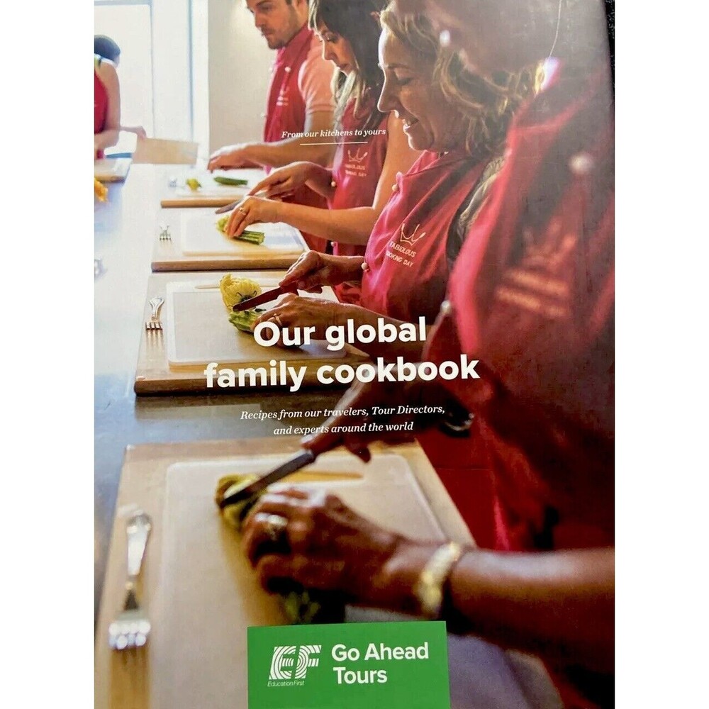 Around World Cook Book 140 Recipes Go Ahead Tours Family 320 pg Hardcover
